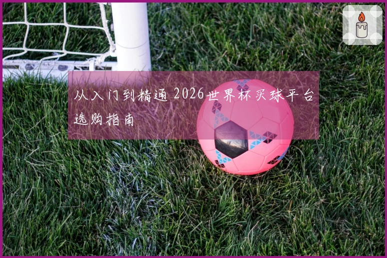 从入门到精通 2026世界杯买球平台选购指南